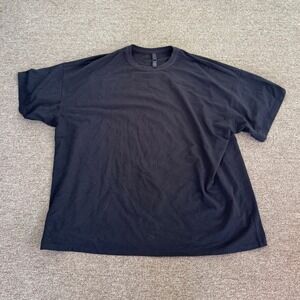 NWOT Skims Mens Cotton Jersey T-Shirt Onyx Black Relaxed Fit XL TP-TSH-5322M